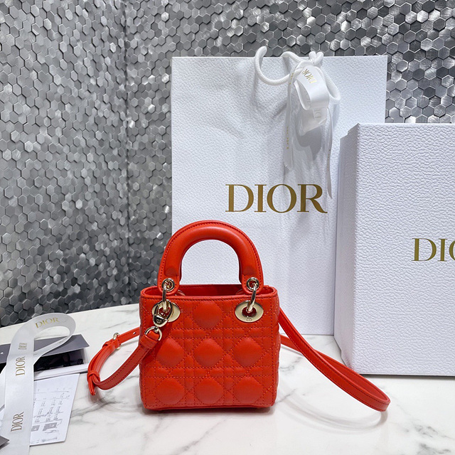 디올 LADY DIOR 레이디 백 마이크로