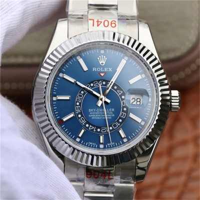 로렉스(ROLEX) 스카이드웰러 블루다이얼 904L