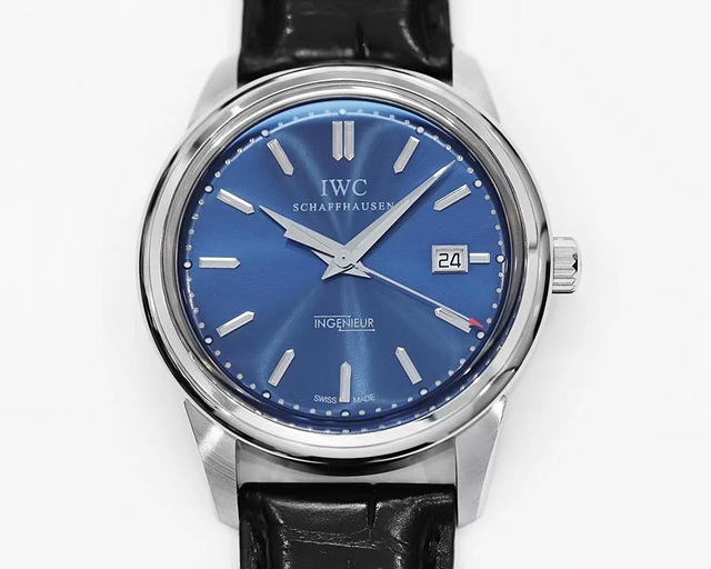 IWC 파일럿 엔제니어 블루다이얼 가죽스트랩 IW323310