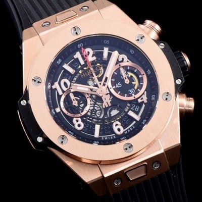 휴블럿(HUBLOT)빅뱅 유니코 크로노그래프 로즈골드