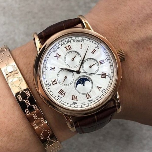 파텍필립(PATEK PHILIPPE) 페퍼츄얼 문페이즈 오토매틱