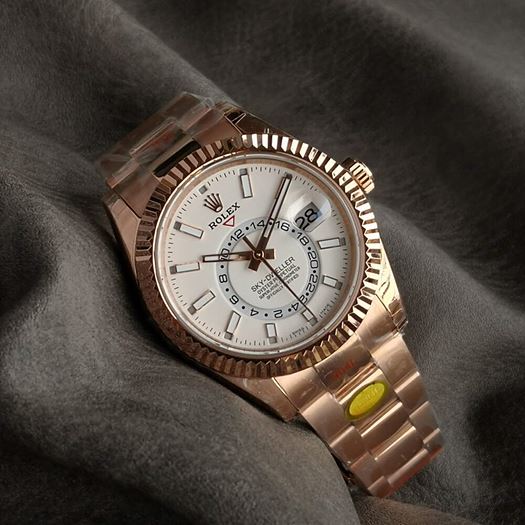 로렉스 레플리카 시계  ROLEX 롤렉스 스카이 드웰러 오이스터 42mm 화이트 다이얼 오토매틱 메탈 시계 336935